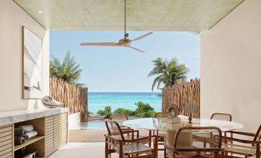 VENTA DE 3 VILLAS EN PRIMERA FILA EN CHELEM, YUCATÁN