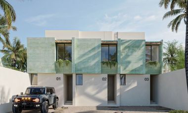 VENTA DE 3 VILLAS EN PRIMERA FILA EN CHELEM, YUCATÁN