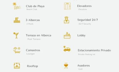 DEPARTAMENTO en la Playa Merida con Amenidades Yucatan