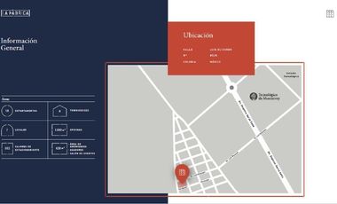 DEPARTAMENTOS VENTA LA FABRICA PREVENTA | DISTRITO TEC