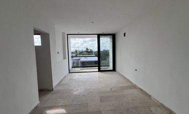 En Venta, Townhouse de 2 Recámaras, alberca a 80 metros de la playa en Chicxulub