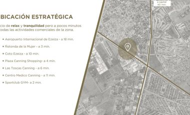 Departamento en  Complejo Premiun  - Canning - PG