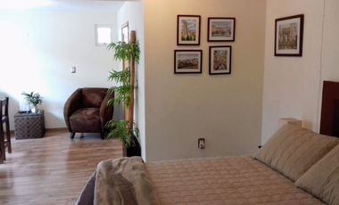 Renta de Loft unipersonal en zona residencial, Metepec
