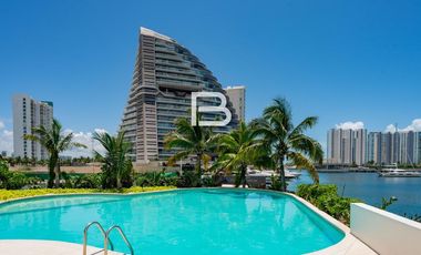 Marina Condo Puerto Cancun Departamento En Renta Amueblado