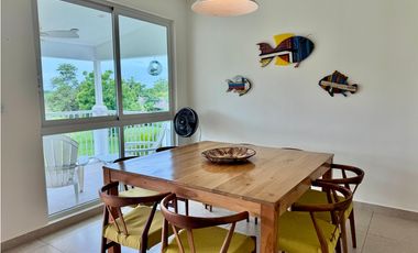 VENTA  APARTAMENTO AMOBLADO DE PLAYA EN BIJAO MLD