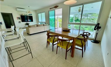 VENTA  APARTAMENTO AMOBLADO DE PLAYA EN BIJAO MLD