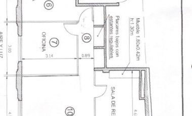 Oficina tipo Duplex (No residencial)