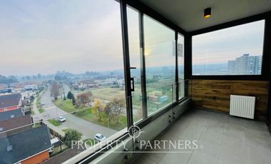 Se arrienda moderno e impecable departamento en exclusivo Edificio Montblanc