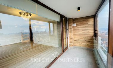Se arrienda moderno e impecable departamento en exclusivo Edificio Montblanc