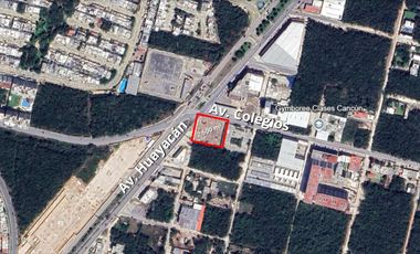 TERRENO COMERCIAL EN RENTA 1500m2 - ESQUINA HUAYACAN COLEGIOS