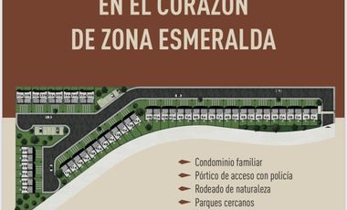 Casas nuevas en Bosque  Esmeralda