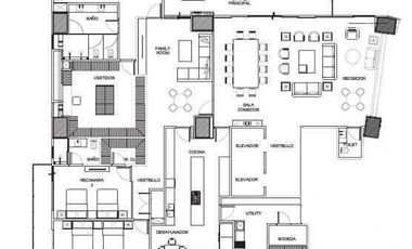 DEPARTAMENTO EN VENTA EN BOSQUE REAL