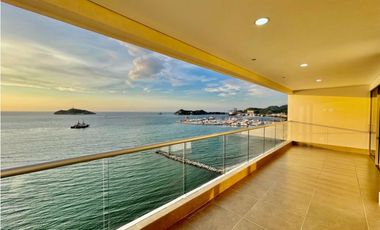 Arriendo Apartamento con vista al mar en Santa Marta, Colombia