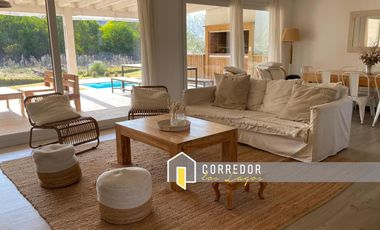 ALQUILER TEMPORAL, CASA, COSTA ESMERALDA, BARRIO GOLF, 5 AMBIENTES, LOTE AL 300, 4 AMBIENTES