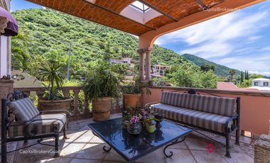 Casa 3 Leones Ajijic en Venta con vista al Lago de Chapala