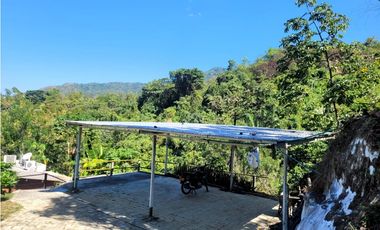 Venta de casa finca Minca 2 hectareas casa amoblada árboles frutales