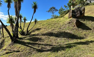 Venta lote con vista Los Balsos Palmas Medellin