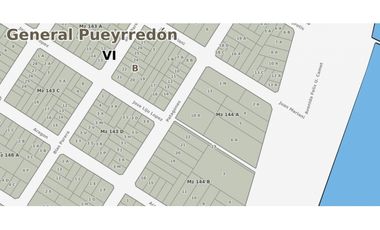 LOTE 15 mts X 70 mts - SOBRE LA COSTA - Frente al Mar