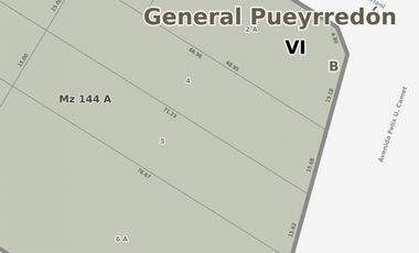 LOTE 15 mts X 70 mts - SOBRE LA COSTA - Frente al Mar