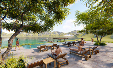 VIVA EL LUJO  A LA ORILLA DEL LAGO DE CHAPALA DE CHAPALA DEPARTAMENTO  EN VENTA