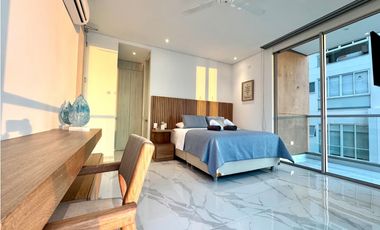 Apartamento Frontal con vista al mar bello horizonte 005