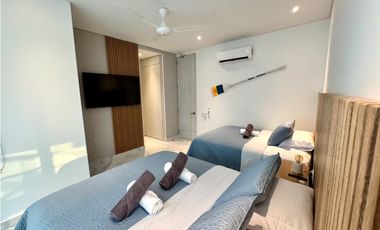 Apartamento Frontal con vista al mar bello horizonte 005