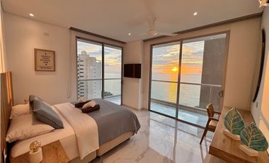 Apartamento Frontal con vista al mar bello horizonte 005