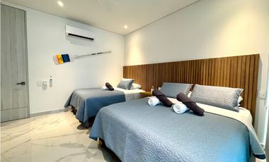 Apartamento Frontal con vista al mar bello horizonte 005