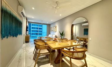 Apartamento Frontal con vista al mar bello horizonte 005