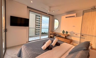 Apartamento Frontal con vista al mar bello horizonte 005