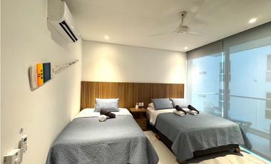 Apartamento Frontal con vista al mar bello horizonte 005