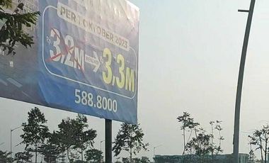 DISEWAKAN KAVLING KOMERSIAL DEPAN CBD PIK2 BOULEVARD 22RIBU METER