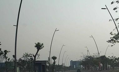 DISEWAKAN KAVLING KOMERSIAL DEPAN CBD PIK2 BOULEVARD 22RIBU METER