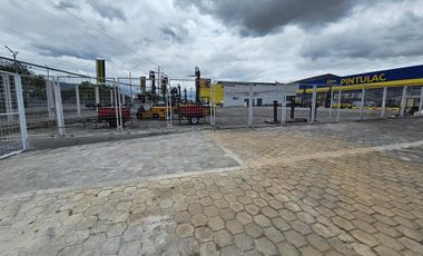 Arriendo patio terreno norte de Quito Av principal Galo PLaza - Carcelen