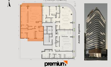 Venta - Departamento - Piso 18 Dpto 1081 - 2 Dormitorio - Av. Argentina 794 - Neuquén Capital