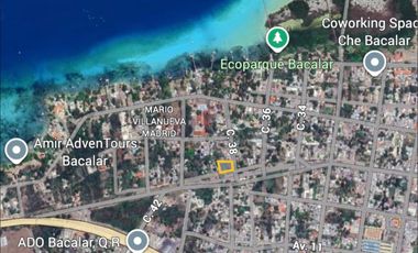 SE VENDE TERRENO EN BACALAR CERCA DE LA LAGUNA
