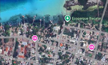 SE VENDE TERRENO EN BACALAR CERCA DE LA LAGUNA