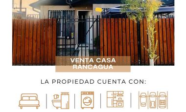VENTA CASA 3HAB 1BA RANCAGUA