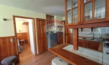SE VENDE DEPARTAMENTO AMOBLADO 1D/1B/E. PUCÓN