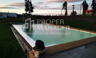 Parcela en Venta en Parcela de 5.000 m2 con Quincho Camino a Huape Km 9