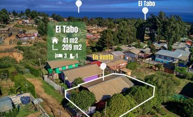 Casa en venta en El Tabo - Vista al mar