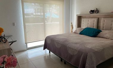 Departamento  en Paraíso Country Club Emiliano Zapata - CRB-1278-De