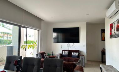 Departamento  en Paraíso Country Club Emiliano Zapata - CRB-1278-De