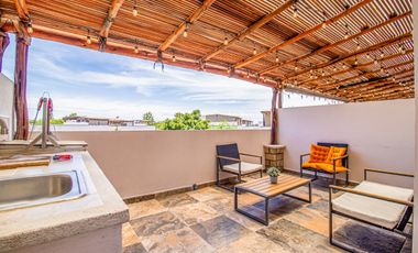 CASA FRENTE ALBERCA CON ROOF GARDEN  EN RESID. TULIPANES, CON SEGURIDAD 24/7  Y A 5 MIN DEL TEC DE MONTERREY  (SUR DE CUERNAVACA)