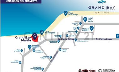Departamentos de Lujo En Venta En Proyecto GRAND BAY - MANTA