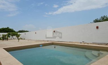 Casa en Venta en playa San Benito, Yucatán.