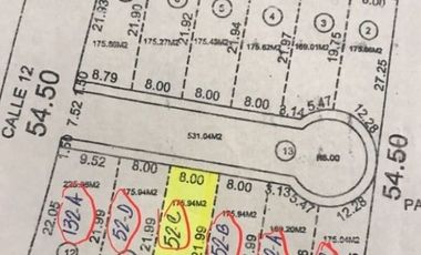 Terreno en Zona Norte de Mérida