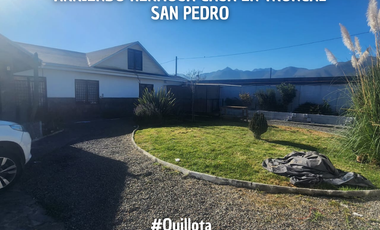 Se arrienda casa en camino Troncal de San Pedro Quillota