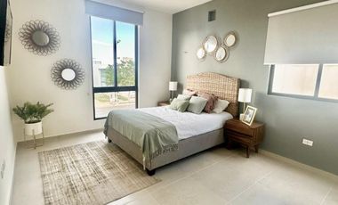 Casa en venta lista para entrega, Mod. Davalia Plus Bosques de Cholul