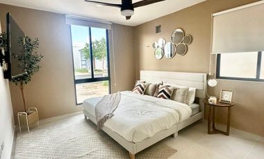 Casa en venta lista para entrega, Mod. Davalia Plus Bosques de Cholul